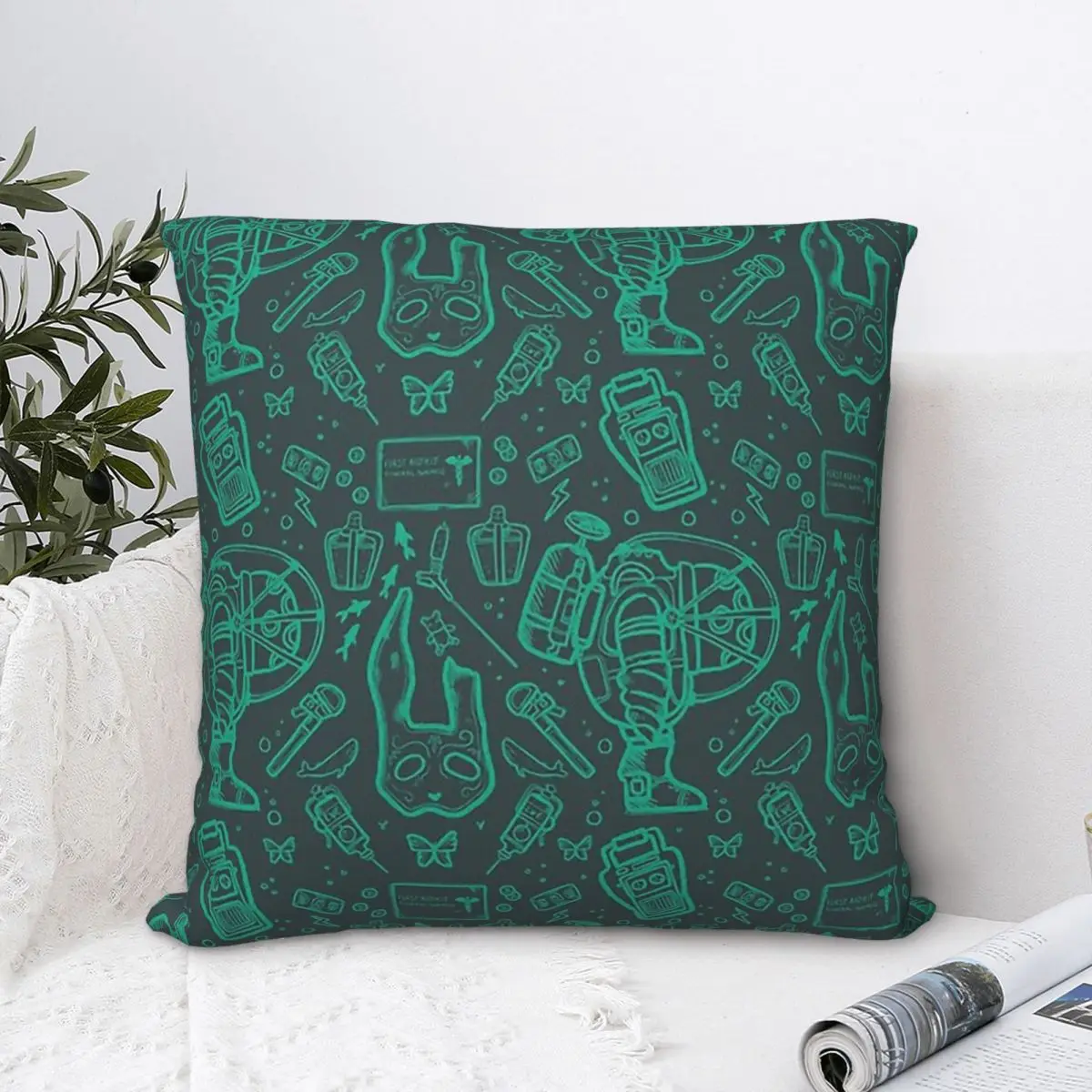 Rapture Items Pattern Blue Hug Pillowcase Bioshock Backpack Cushion Livingroom DIY Printed Office Coussin Covers Decorative 
Rapture Items Pattern Blue Hug Pillowcase Bioshock Backpack Cushion Livingroom DIY Printed Office Coussin Covers Decorative