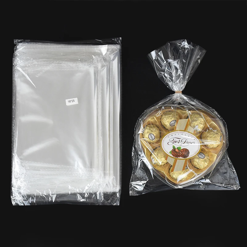 100pcs Clear Flat Open Top OPP Plastic Bags Transparent Cellophane Bags For Candy Lollipop Packaging Pouch DIY Wedding Supplies
100pcs Clear Flat Open Top OPP Plastic Bags Transparent Cellophane Bags For Candy Lollipop Packaging Pouch DIY Wedding Supplies