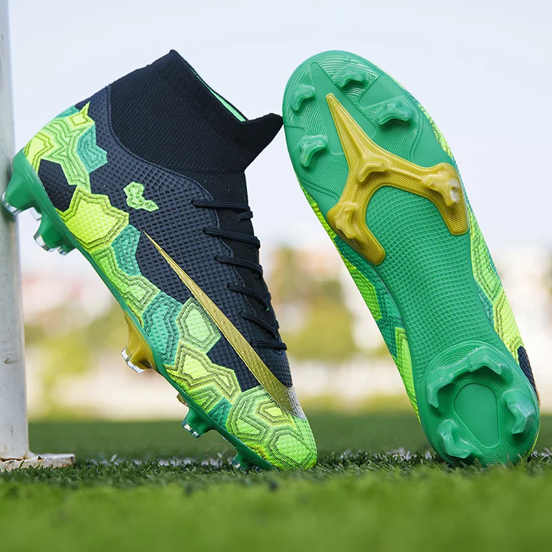 Men Kids Football Boots Turf Soccer Shoes Cleats Training High Top Ankle Sport Sneakers AG TF Indoor 2022 New Size 35-45
Men Kids Football Boots Turf Soccer Shoes Cleats Training High Top Ankle Sport Sneakers AG TF Indoor 2022 New Size 35-45