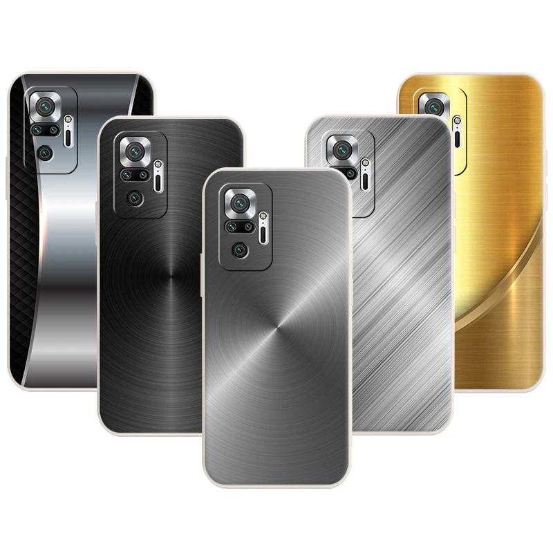 Dark Brushed Metal Texture Phone Case for Redmi Note 11 Pro 10 10S 9 8 8T K50 K40 9A 9C 9T 7 7A Liquid Silicone Back Cover Shell
Dark Brushed Metal Texture Phone Case for Redmi Note 11 Pro 10 10S 9 8 8T K50 K40 9A 9C 9T 7 7A Liquid Silicone Back Cover Shell