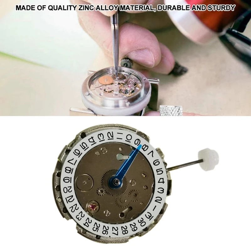 

GMT2813 Watch Movement 2813 Four-Needle 3 O'clock Small Calendar Automatic Mechanical Movement Replacement DG3804-3