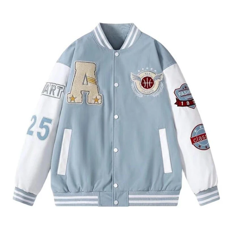 Vintage Hip Hop College Jackets Mens Furry A Letter Embroidery Bomber Coat Harajuku Lovers Varsity Jacket Women Baseball Jackets
Vintage Hip Hop College Jackets Mens Furry A Letter Embroidery Bomber Coat Harajuku Lovers Varsity Jacket Women Baseball Jackets