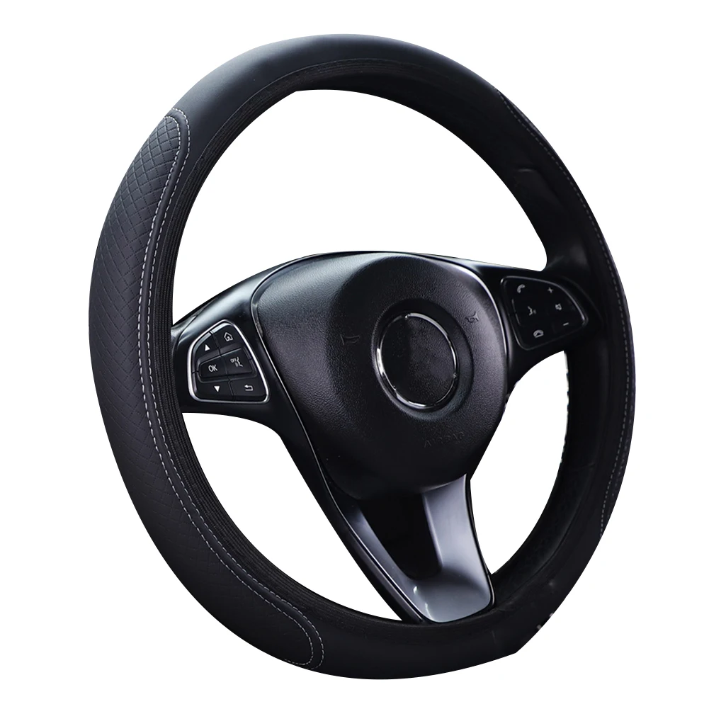 Car Interior Steering Wheel Cover Breathable Car Accessories Easy To Clean 1PCS/set 37-38cm Anti Slip Easy To Store
Car Interior Steering Wheel Cover Breathable Car Accessories Easy To Clean 1PCS/set 37-38cm Anti Slip Easy To Store