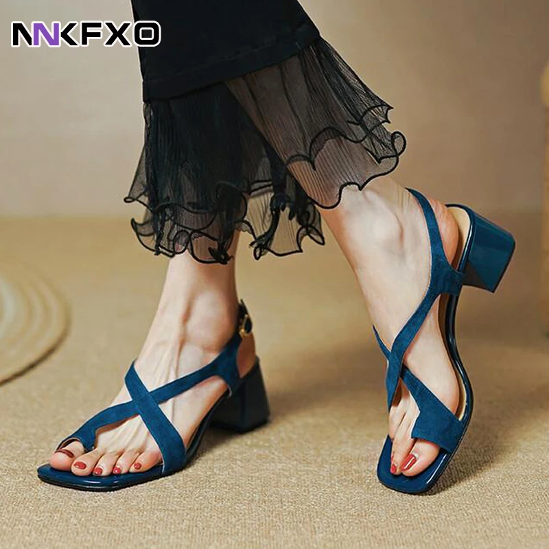Summer Cross Strap Women Sandals Fashion Party Dress Thick Heels Shoes High Quality Women Sandalias Female Outdside Pumps
Summer Cross Strap Women Sandals Fashion Party Dress Thick Heels Shoes High Quality Women Sandalias Female Outdside Pumps