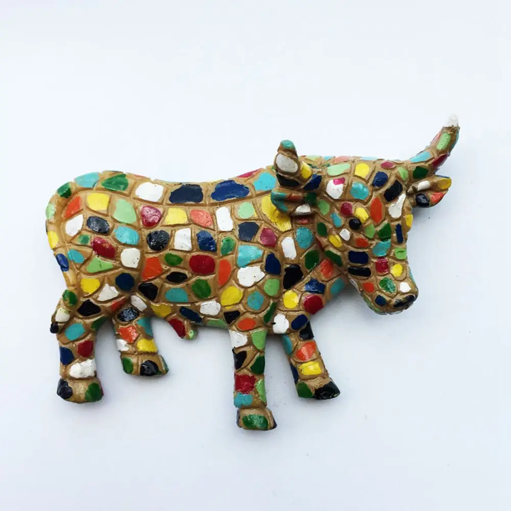 Spain creative tourism souvenir crafts hand-painted 3D mosaic bullfighting magnetic refrigerator stickers
Spain creative tourism souvenir crafts hand-painted 3D mosaic bullfighting magnetic refrigerator stickers