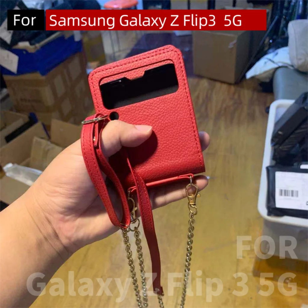 Чехол для телефона Samsung Z Flip3 через плечо, чехол для Z flip3 поколения, складной защитный чехол для карт z flip3, чехол с ремешком
Чехол для телефона Samsung Z Flip3 через плечо, чехол для Z flip3 поколения, складной защитный чехол для карт z flip3, чехол с ремешком