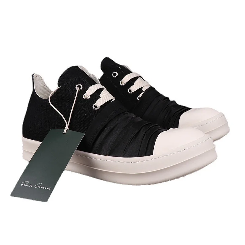 

Rmk Owews High Quality Men and Women Plus Size 34-48 Yards Low-top Shoes New Canvas Men's Sneakers Thick-soled Casual Shoes