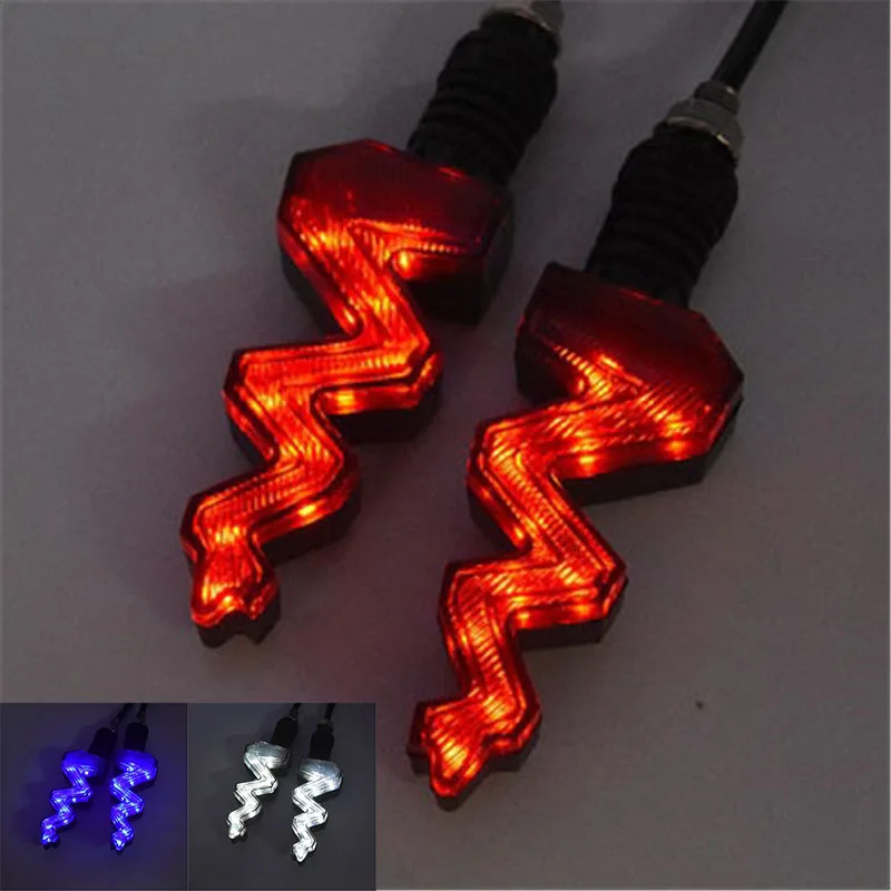 A Pair Motorcycle Strobe Lights Motorbike LED Turn Signal Light Relay Flashing Scoter Blinker Modified Accessories Universal
A Pair Motorcycle Strobe Lights Motorbike LED Turn Signal Light Relay Flashing Scoter Blinker Modified Accessories Universal