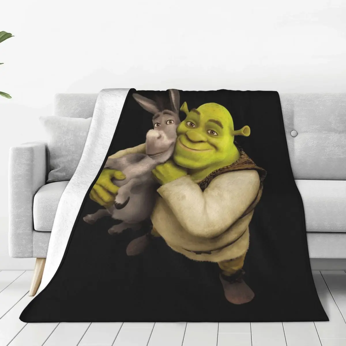 Shrek And Donkey Fleece Throw Blankets Blankets for Sofa Couch Ultra-Soft Bedding Throws
Shrek And Donkey Fleece Throw Blankets Blankets for Sofa Couch Ultra-Soft Bedding Throws