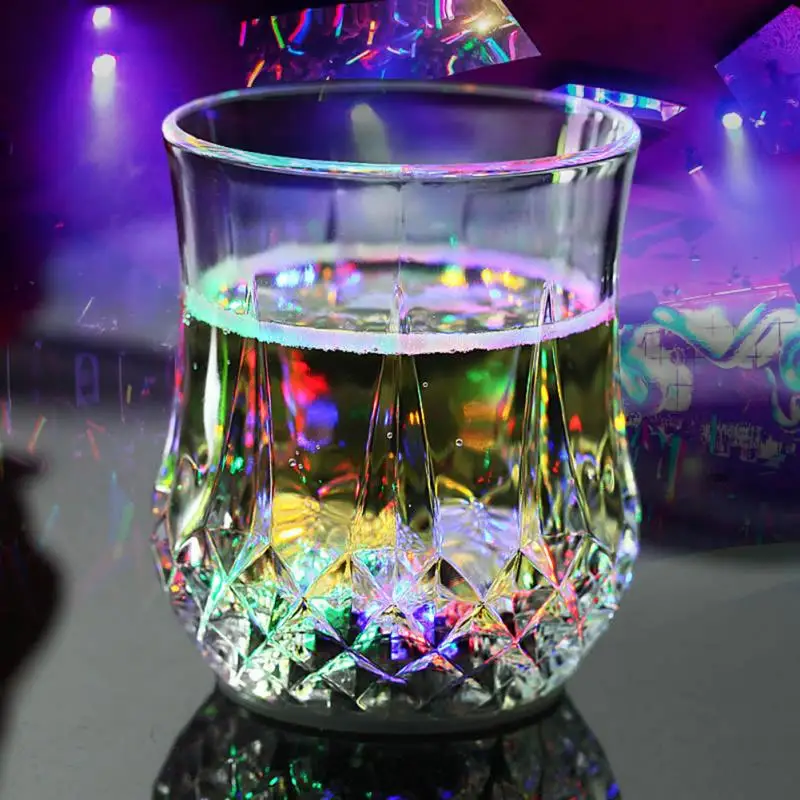 Home Party Drinkware Creative Liquid Activated Multi-color LED Flashing Glowing Whisky Beer Mug Kitchen Accessories Bar Sets
Home Party Drinkware Creative Liquid Activated Multi-color LED Flashing Glowing Whisky Beer Mug Kitchen Accessories Bar Sets