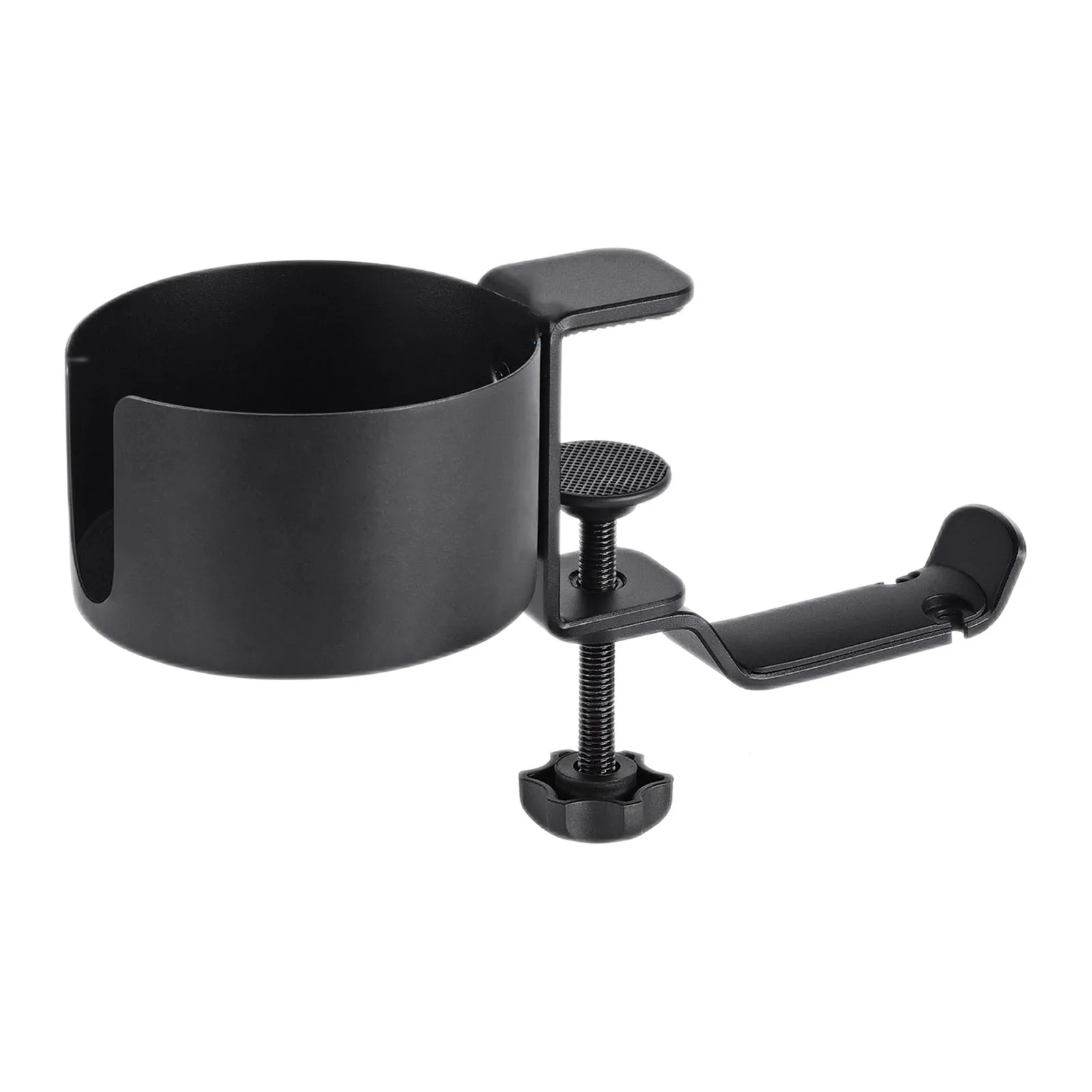 Cup Holder For Desk 360 Adjustable Headphone Stand 2In -1 Coffee Mug Holder With Under Desk Headphone Stand Hole-Free Design
Cup Holder For Desk 360 Adjustable Headphone Stand 2In -1 Coffee Mug Holder With Under Desk Headphone Stand Hole-Free Design