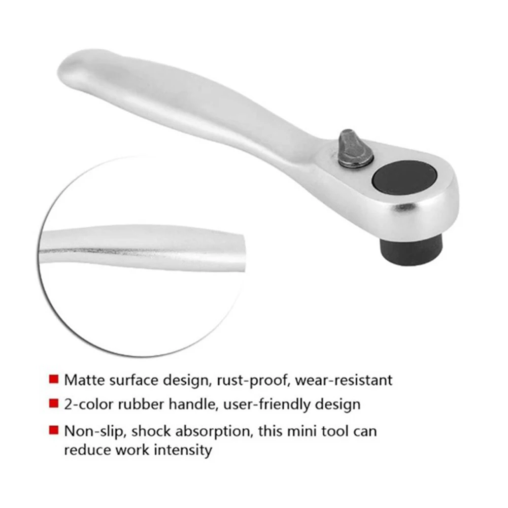 Brand New Ratchet Wrench Compact For Automotive/cycling Inner Hex Lightweight Portable Steel Sturdy 1 Pc 2 In 1
Brand New Ratchet Wrench Compact For Automotive/cycling Inner Hex Lightweight Portable Steel Sturdy 1 Pc 2 In 1