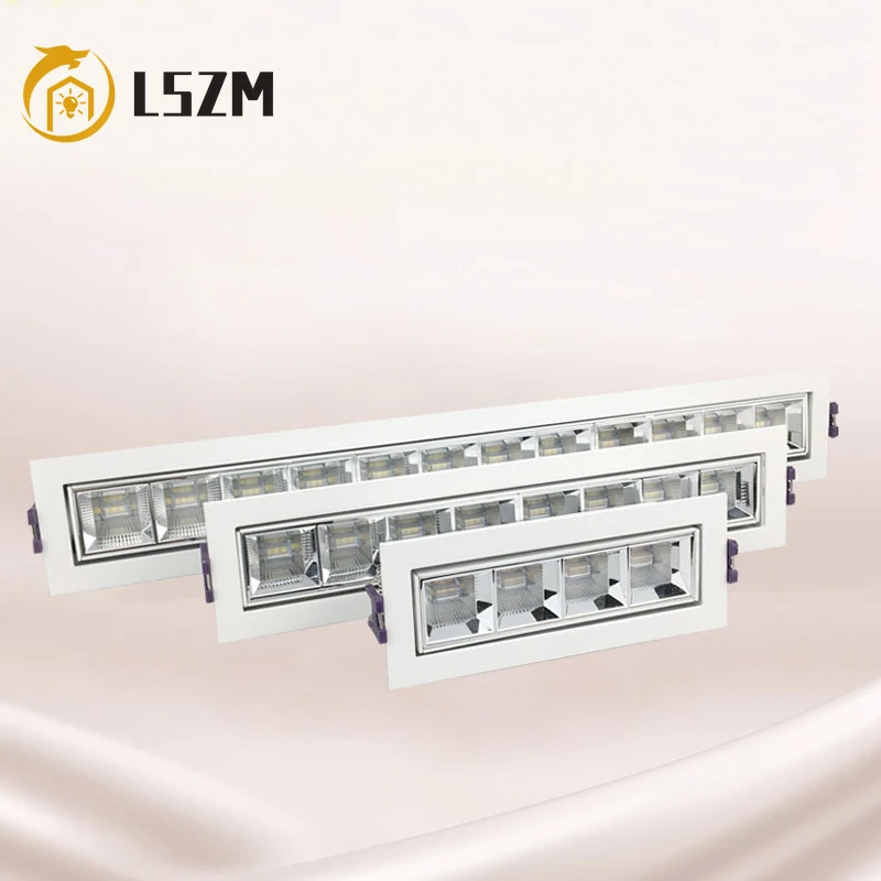 LED Spotlight Adjustable Angle LED Linear Grille Light Embedded LED Wall Washer Light 10W 20W 30W Anti-glare LED Light AC90-260V
LED Spotlight Adjustable Angle LED Linear Grille Light Embedded LED Wall Washer Light 10W 20W 30W Anti-glare LED Light AC90-260V