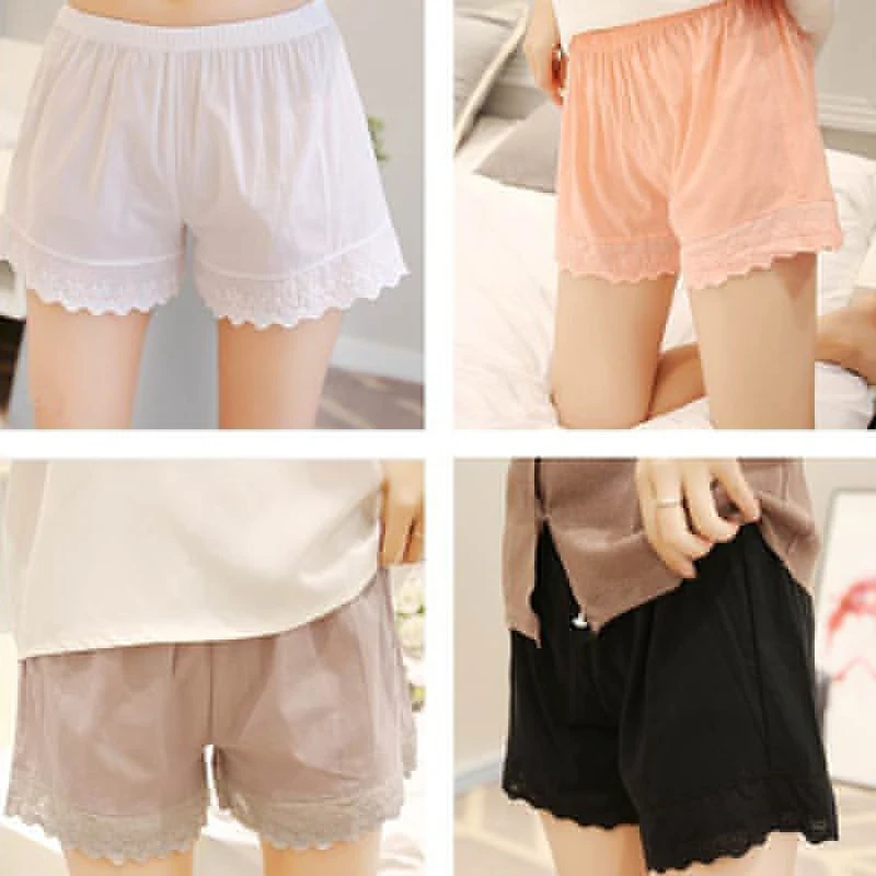 Thin Cotton Lace Safety Pants Black Short Pants Cotton Women Safety Pants Boxer Lace Three-point Bottoming Shorts Anti-glare
Thin Cotton Lace Safety Pants Black Short Pants Cotton Women Safety Pants Boxer Lace Three-point Bottoming Shorts Anti-glare