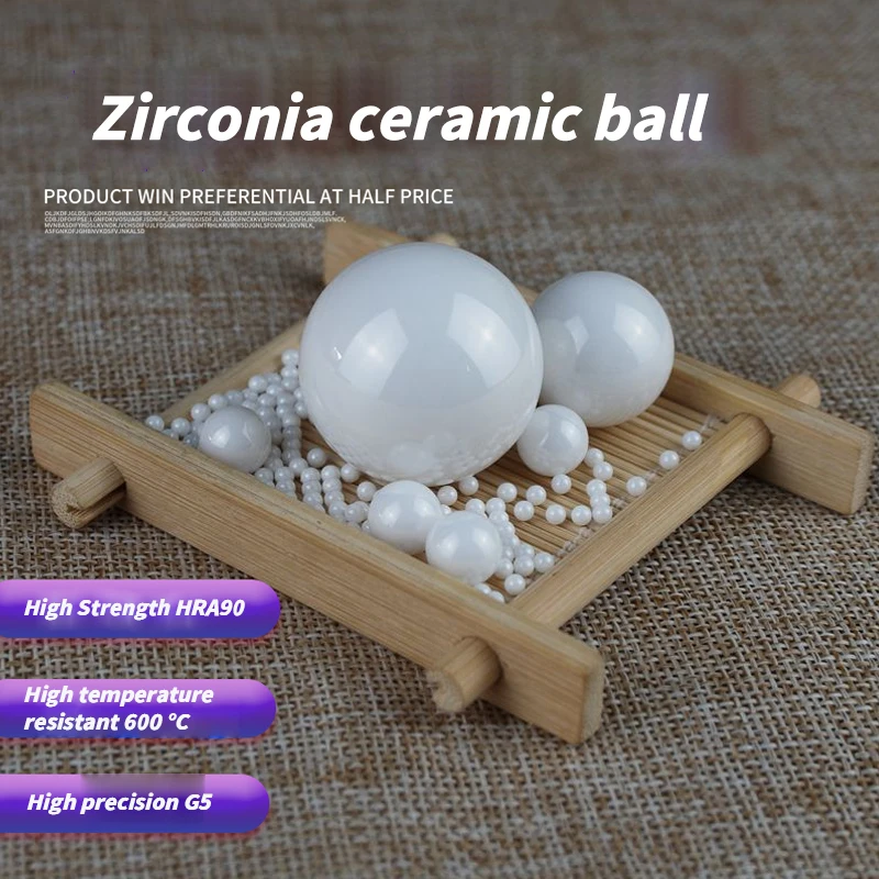 Zirconia Ceramic Ball Dia 1.5mm 2mm 2.778mm-16mm G10 Precision ZrO2 Ceramic Bearing Balls Smooth Round Ball Bead
Zirconia Ceramic Ball Dia 1.5mm 2mm 2.778mm-16mm G10 Precision ZrO2 Ceramic Bearing Balls Smooth Round Ball Bead