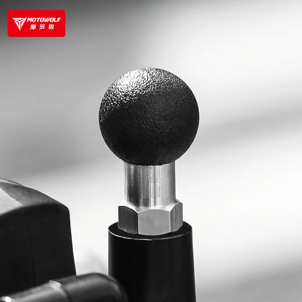 MOTOWOLF Universal Motorcycle/Electric-Bike rearview mirror seat ball head Modified aluminum alloy bracket connector 
MOTOWOLF Universal Motorcycle/Electric-Bike rearview mirror seat ball head Modified aluminum alloy bracket connector