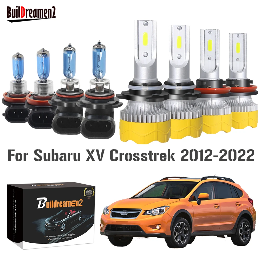 4 X Car Front Headlight Low Beam + High Beam For Subaru XV Crosstrek XV (GP, GT) 2012-2022 Halogen LED Headlamp Bulb Accessories
4 X Car Front Headlight Low Beam + High Beam For Subaru XV Crosstrek XV (GP, GT) 2012-2022 Halogen LED Headlamp Bulb Accessories