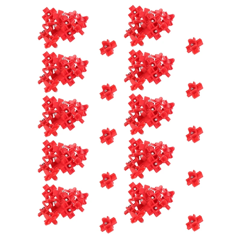 120 Pack - Horizontal Side Mount Automatic Poultry Nipples - Clean Drinker Waterer For Chicken Or Quail
120 Pack - Horizontal Side Mount Automatic Poultry Nipples - Clean Drinker Waterer For Chicken Or Quail