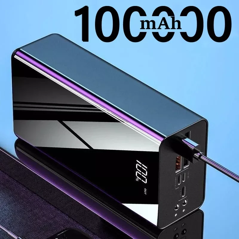 100000mAh Power Bank For Xiaomi iPhone Powerbank USB PoverBank Portable Charger External Battery Pack Power Bank
100000mAh Power Bank For Xiaomi iPhone Powerbank USB PoverBank Portable Charger External Battery Pack Power Bank