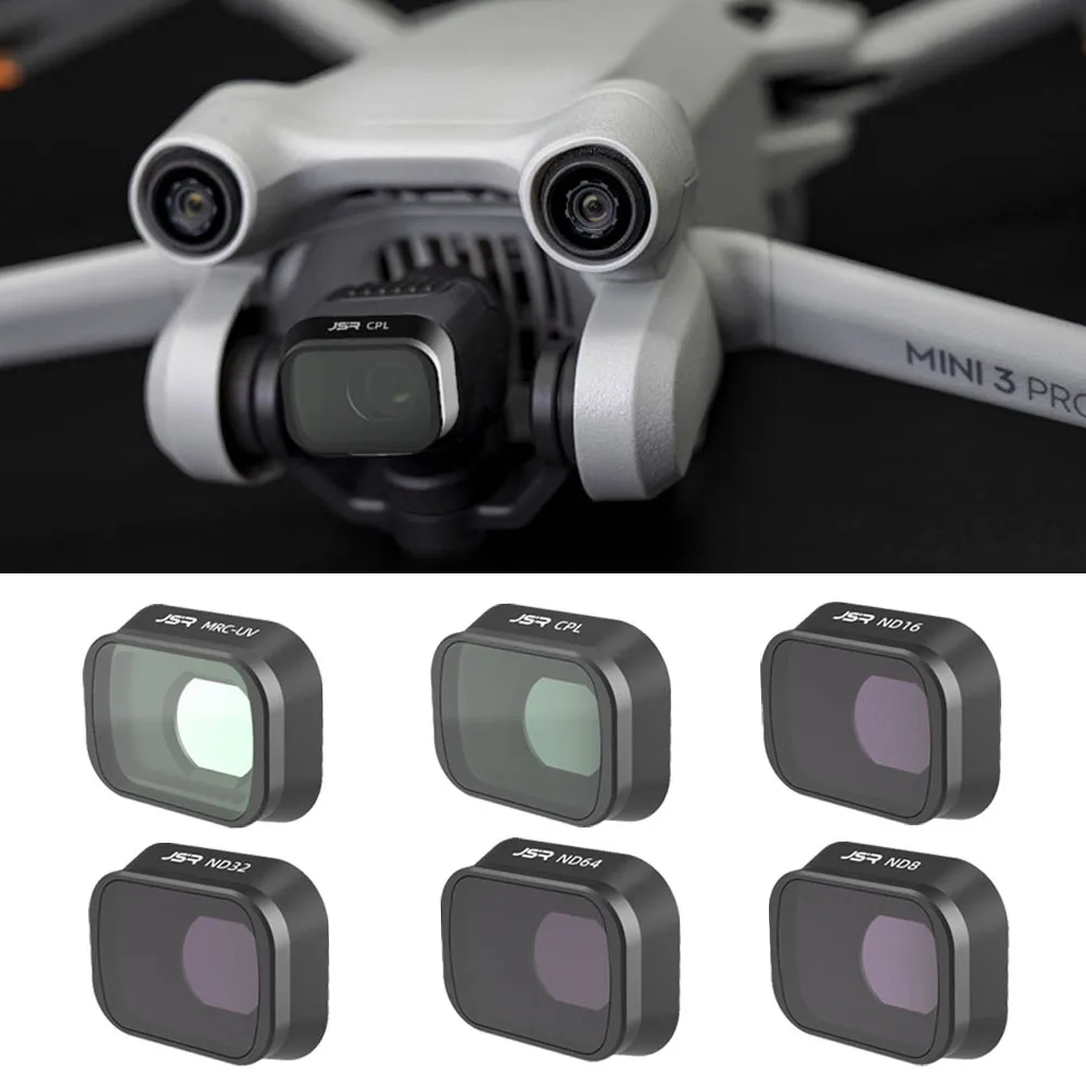 Filter Lens for DJI Mini 3 Pro Drone Neutral Density Polar Camera UV CPL ND NDPL Filters Kit for DJI Mini 3 Pro Accessory
Filter Lens for DJI Mini 3 Pro Drone Neutral Density Polar Camera UV CPL ND NDPL Filters Kit for DJI Mini 3 Pro Accessory