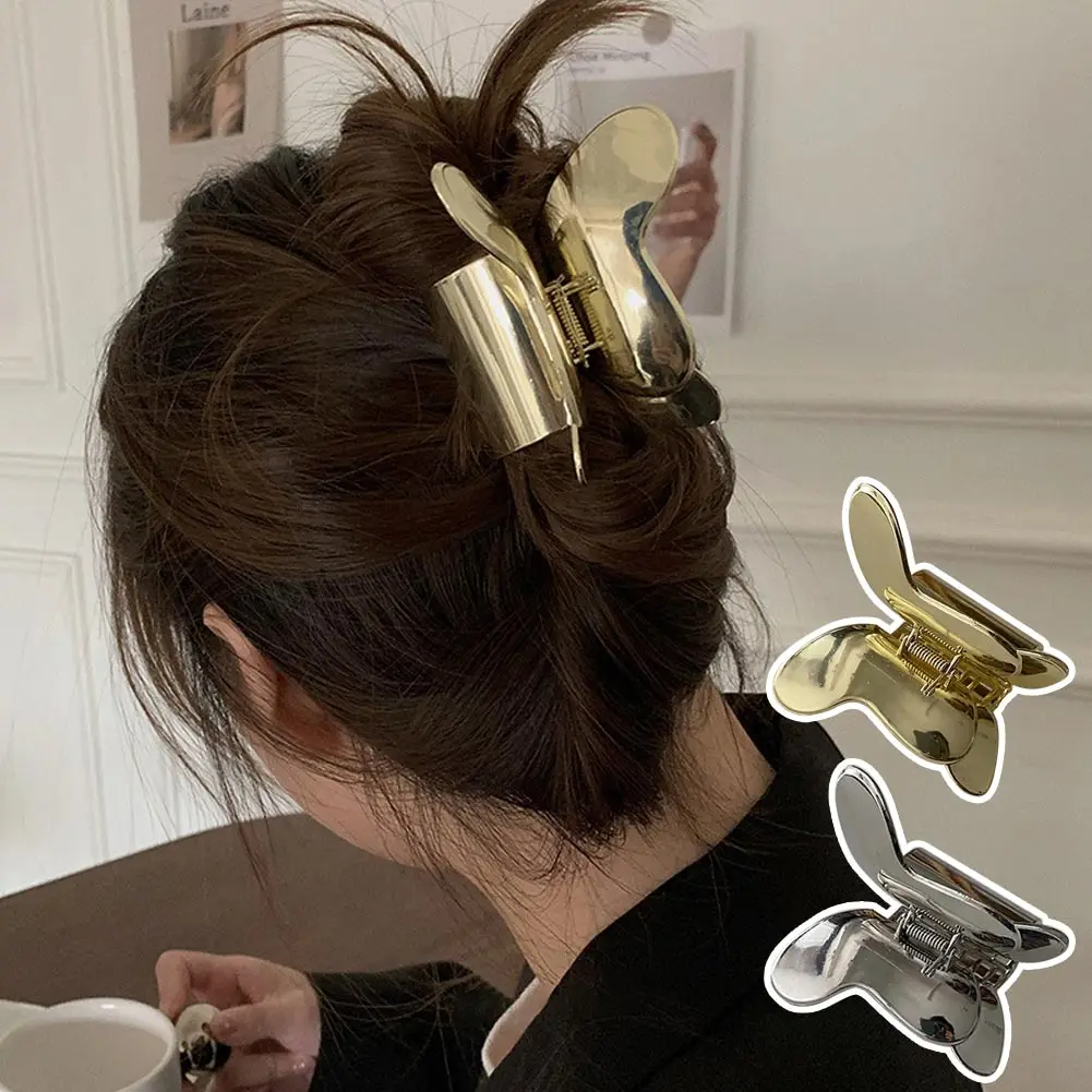2022 New Women Gold Color Geometric Butterfly Hair Claw Vintage Metal Hair Clips Hair Crabs Hairpin Hair Crab Hair Accessories
2022 New Women Gold Color Geometric Butterfly Hair Claw Vintage Metal Hair Clips Hair Crabs Hairpin Hair Crab Hair Accessories