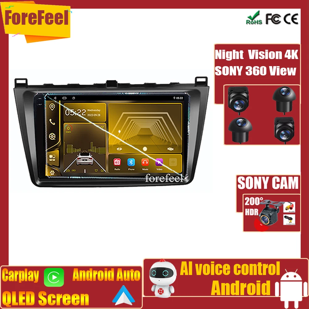 Android 7862 For Mazda 6 Rui Wing Car Radio GPS Navigation Stereo CPU Player Screen Bluetooth HeadUnit Autoradio Video Dash 5G
Android 7862 For Mazda 6 Rui Wing Car Radio GPS Navigation Stereo CPU Player Screen Bluetooth HeadUnit Autoradio Video Dash 5G