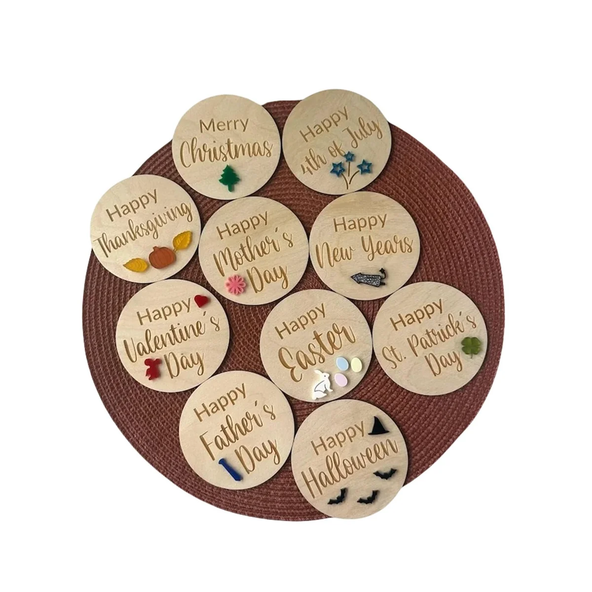 10 Pcs Baby Holiday Milestone Cards Decoration Set Rustic Wooden Baby Months Signs Ornaments Newborn Photography Prop A
10 Pcs Baby Holiday Milestone Cards Decoration Set Rustic Wooden Baby Months Signs Ornaments Newborn Photography Prop A