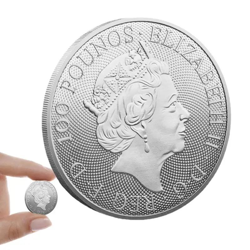 Queen Jubilee Coins Craved Queen Elizabeth Collectible Coins Commemorative Coins Queen Elizabeth Coins Metal Round Medallion
Queen Jubilee Coins Craved Queen Elizabeth Collectible Coins Commemorative Coins Queen Elizabeth Coins Metal Round Medallion
