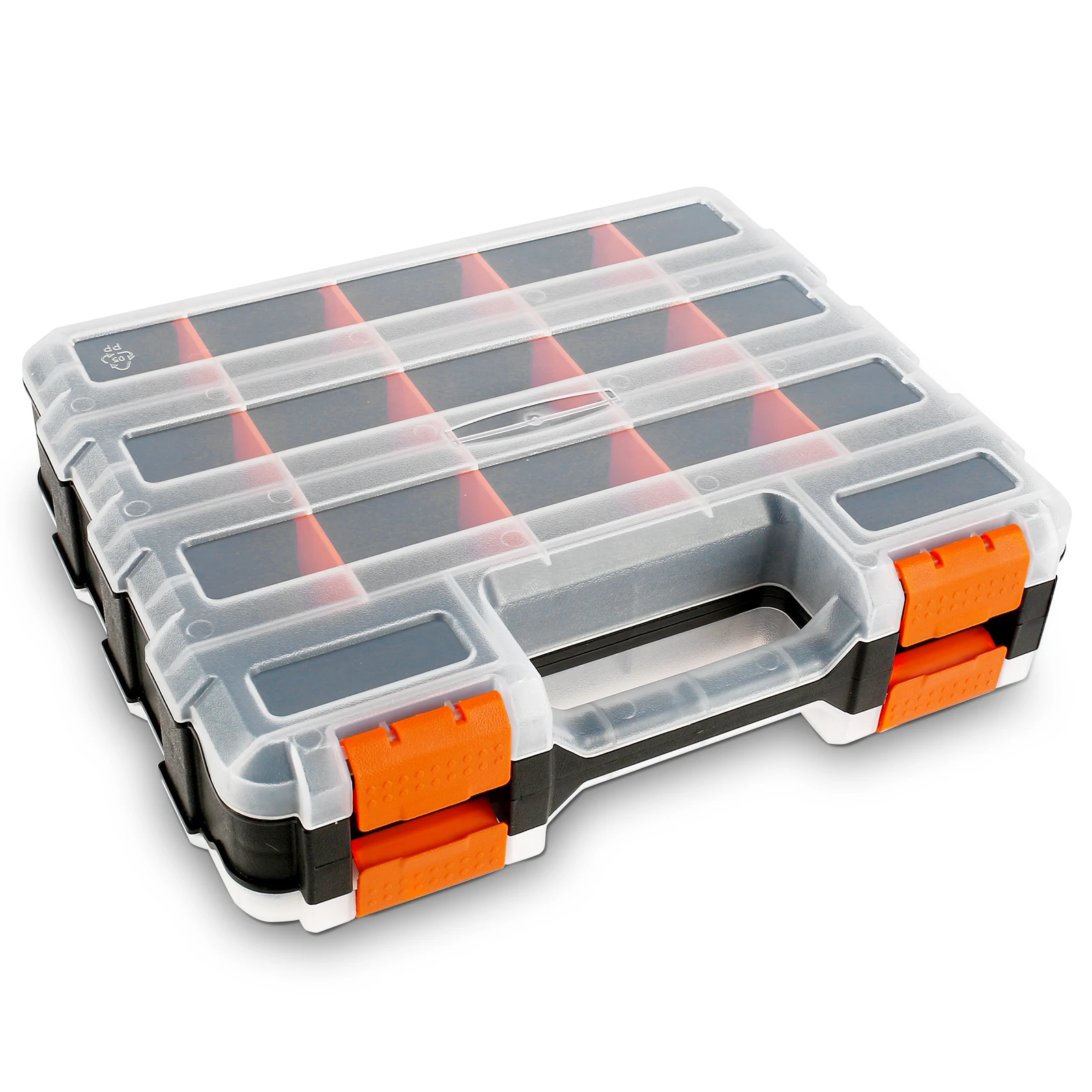 New Hardware Storage Box 34 Compartments Double Side Small Parts Organizer Portable Tools Organizer Case with Removable Dividers
New Hardware Storage Box 34 Compartments Double Side Small Parts Organizer Portable Tools Organizer Case with Removable Dividers
