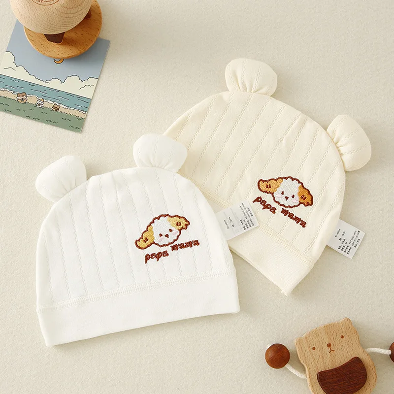 Newborn Four Seasons Tire Cap I Love Mom and Dad Baby 100% Cotton Winter Hat Embroidery Windproof and Warm 0-6 Months 
Newborn Four Seasons Tire Cap I Love Mom and Dad Baby 100% Cotton Winter Hat Embroidery Windproof and Warm 0-6 Months