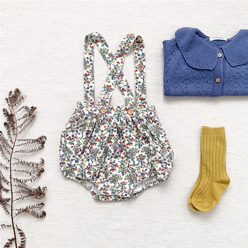 EnkeliBB High Quality Baby Girl Floral Bloomers With Strap Toddler Girl Spring Summer All-over Print Bottoms Cute Lolvey Shorts
EnkeliBB High Quality Baby Girl Floral Bloomers With Strap Toddler Girl Spring Summer All-over Print Bottoms Cute Lolvey Shorts