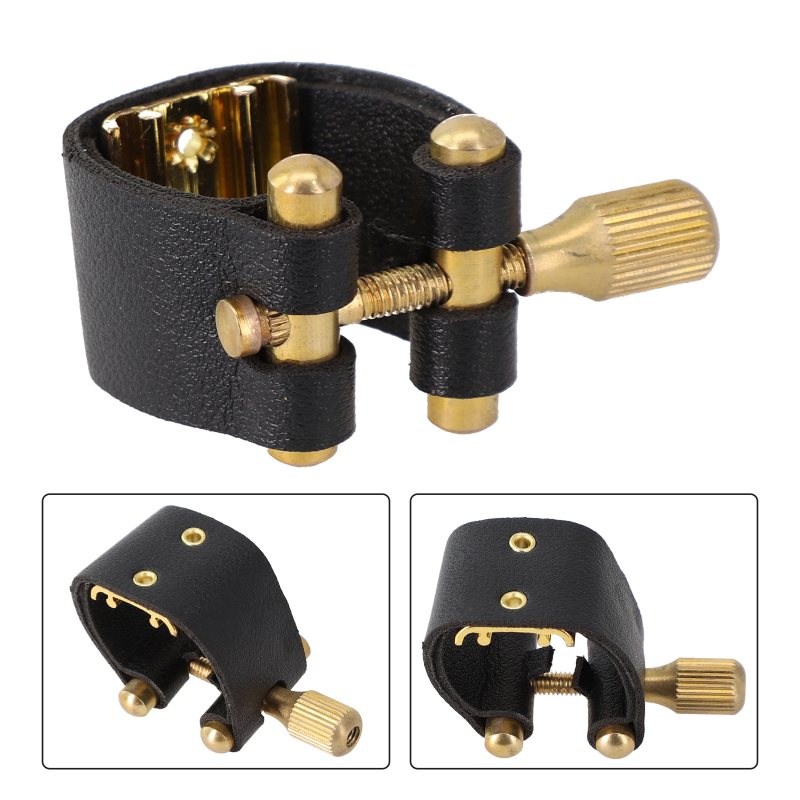 Mouthpiece Ligature Soprano Sax Mouthpiece PU Leather Saxophone Accessories Fastener Clip For Soprano Sax Brand New
Mouthpiece Ligature Soprano Sax Mouthpiece PU Leather Saxophone Accessories Fastener Clip For Soprano Sax Brand New