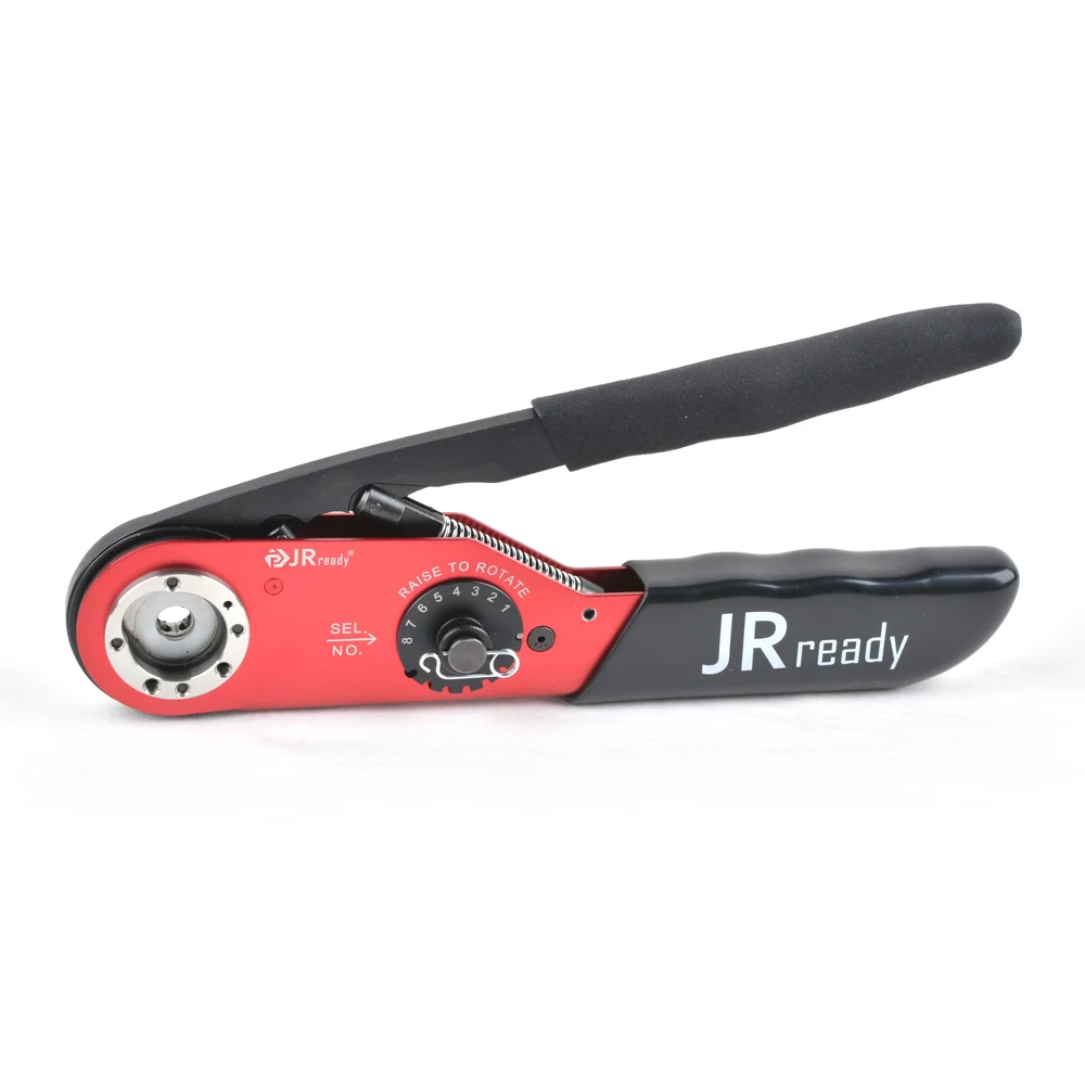 JRready Four-indent Wire Cable Crimp Tool 8-18AWG ACT-M309 Hand Crimping Automotive Wire Harness Crimp Tool
JRready Four-indent Wire Cable Crimp Tool 8-18AWG ACT-M309 Hand Crimping Automotive Wire Harness Crimp Tool