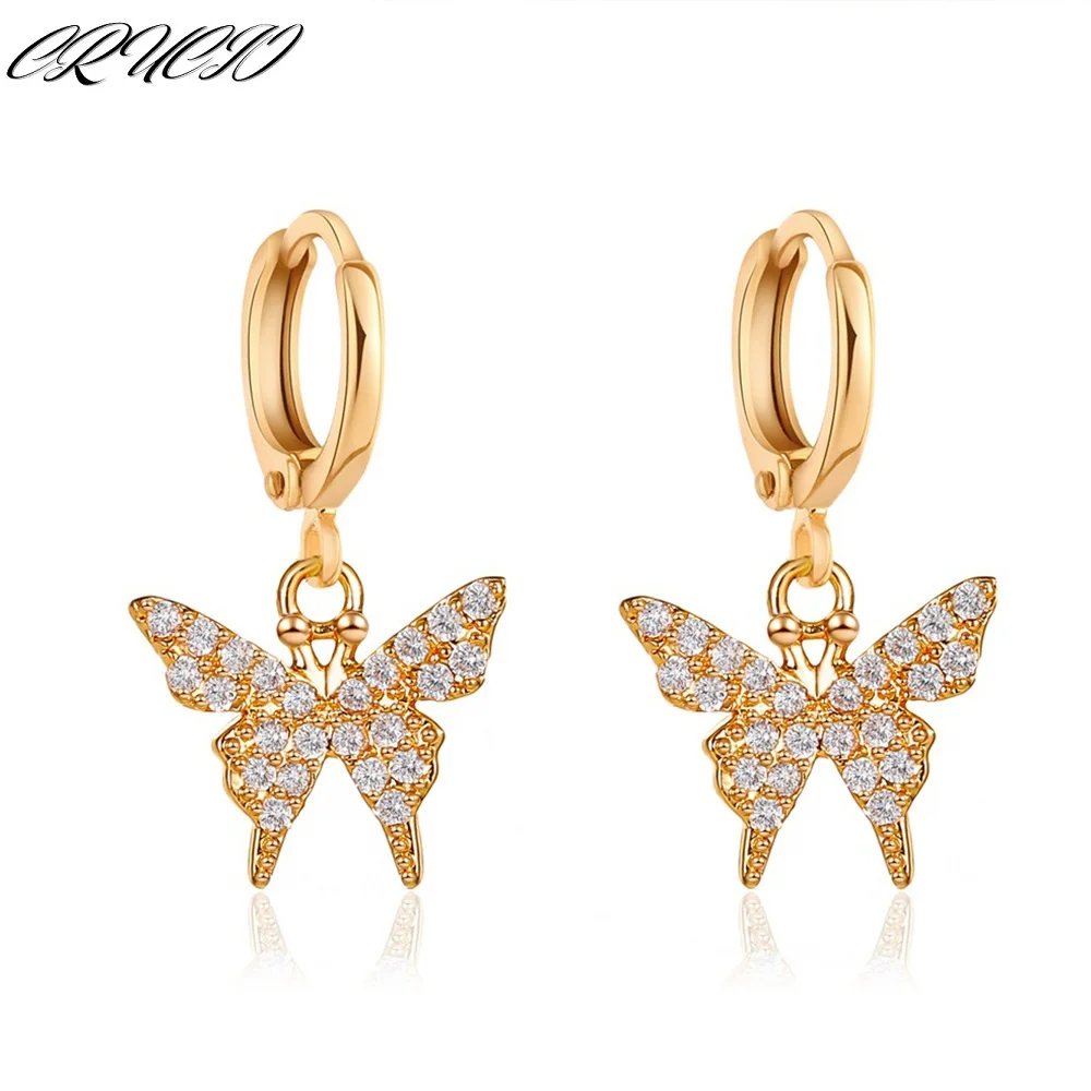 New Niche Design Fine Small Butterfly Earrings for Women Girl Charms Pendientes Aesthetic Vintage Forest Simple Animal Jewelry
New Niche Design Fine Small Butterfly Earrings for Women Girl Charms Pendientes Aesthetic Vintage Forest Simple Animal Jewelry
