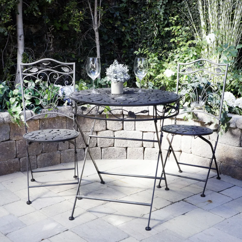 Alpine Corporation Bird and Leaf Outdoor Patio Bistro Set, Metal 3 - Piece Set, Brown
Alpine Corporation Bird and Leaf Outdoor Patio Bistro Set, Metal 3 - Piece Set, Brown