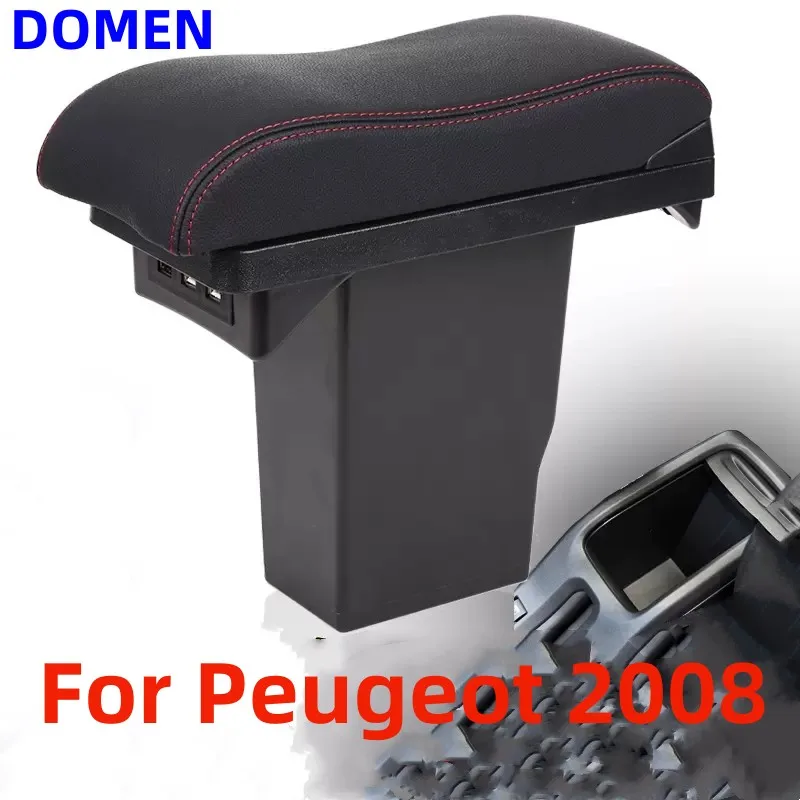 For Peugeot 2008 Armrest box Retrofit parts Car special Armrest Center Storage box car accessories Interior special With USB
For Peugeot 2008 Armrest box Retrofit parts Car special Armrest Center Storage box car accessories Interior special With USB
