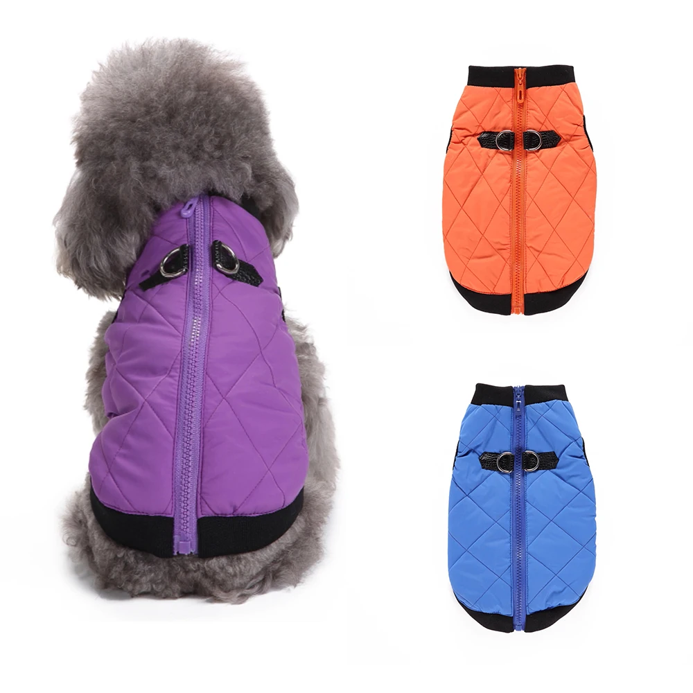 Winter Pet Clothes Warm Jacket Coat with Zipper Dog Clothes Leisure Clothing for Chihuahua French Bulldog Outfits Dog Jacket
Winter Pet Clothes Warm Jacket Coat with Zipper Dog Clothes Leisure Clothing for Chihuahua French Bulldog Outfits Dog Jacket