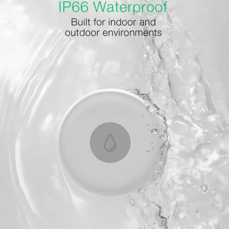 Ewelink Zigbee Smart Water Leak Sensor Wireless Flood Detector Water Leak Alert Detection Water Level Overflow Alarm
Ewelink Zigbee Smart Water Leak Sensor Wireless Flood Detector Water Leak Alert Detection Water Level Overflow Alarm