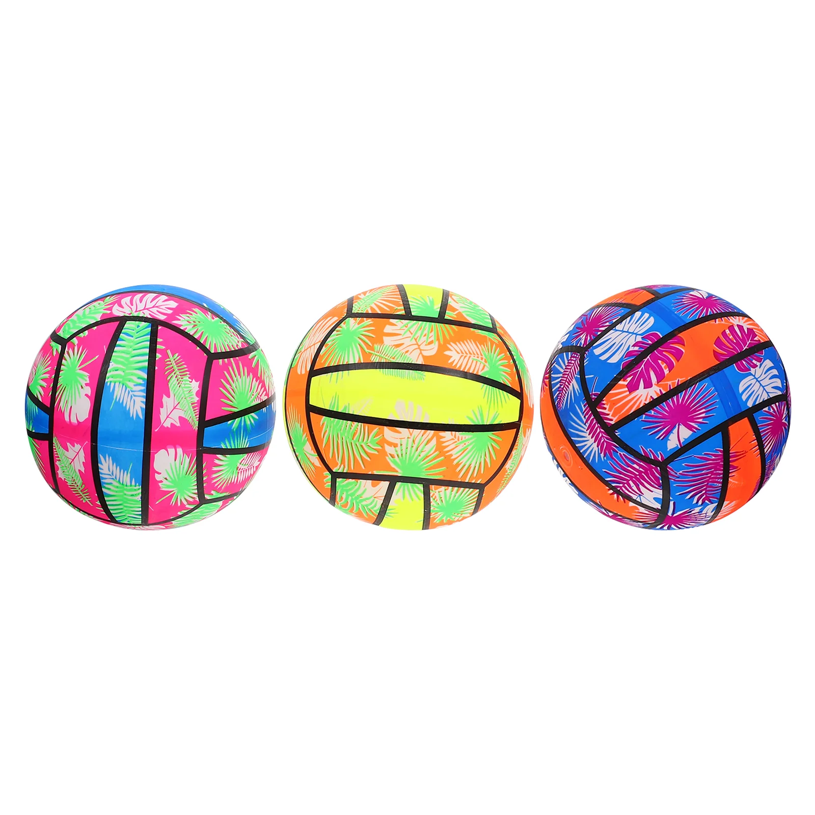 3Pcs Rainbow Sports Balls Colorful Volleyball Pool Volleyball Colorful Beach Balls Pool Accessory for Beach Summer Party
3Pcs Rainbow Sports Balls Colorful Volleyball Pool Volleyball Colorful Beach Balls Pool Accessory for Beach Summer Party