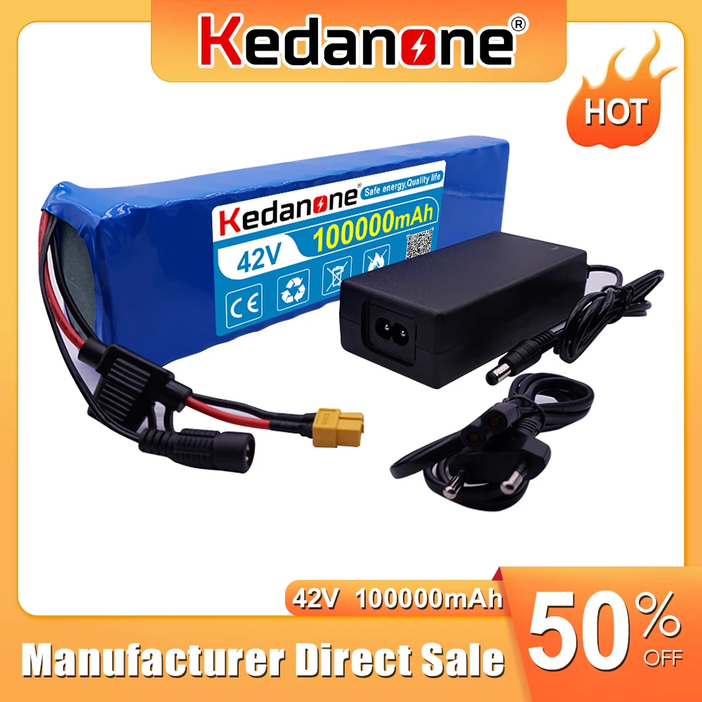 36V battery 10S4P 100Ah battery pack 1000W high power battery 42V 100000mAh Ebike electric bike BMS+42V2A Charger
36V battery 10S4P 100Ah battery pack 1000W high power battery 42V 100000mAh Ebike electric bike BMS+42V2A Charger