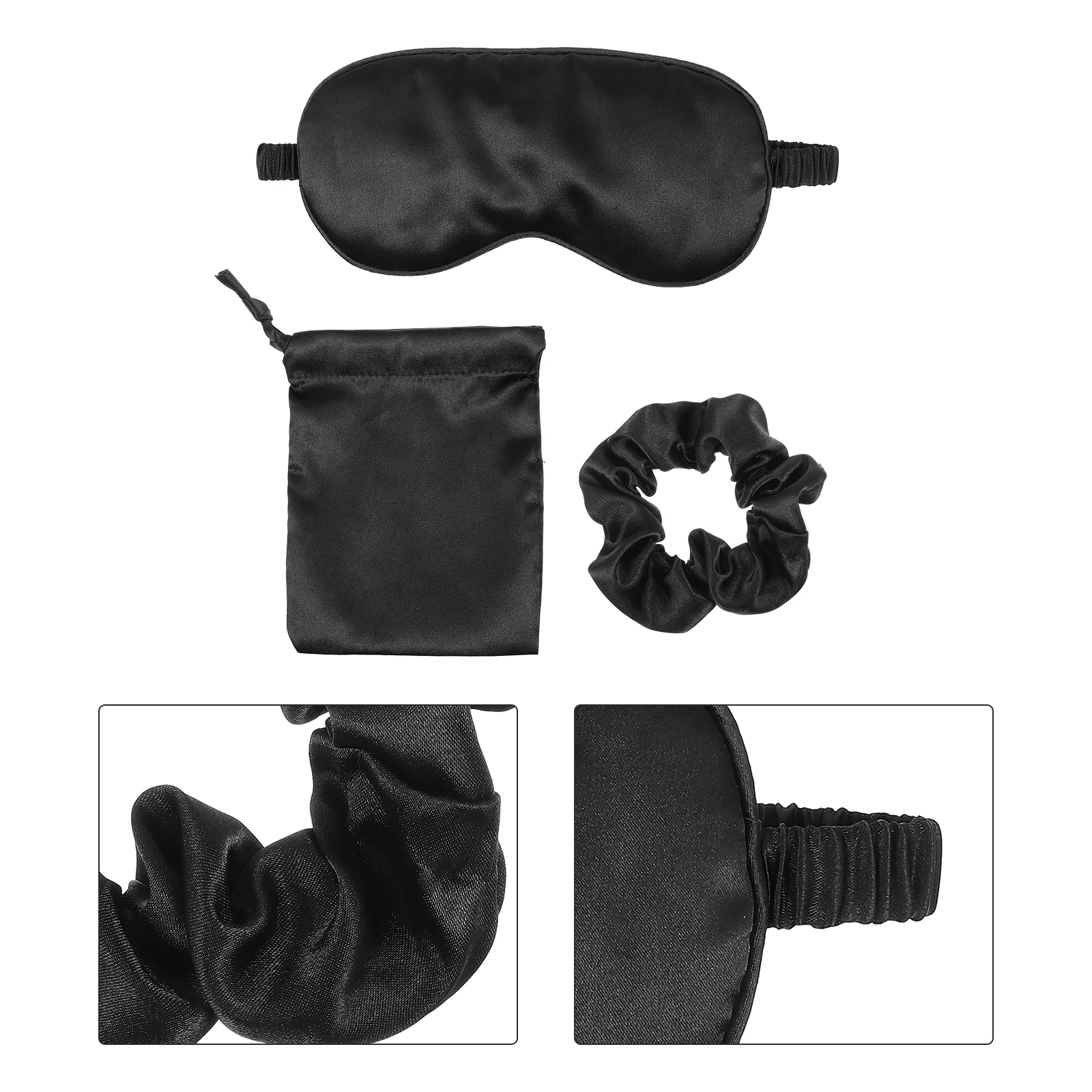 Eye Hairscrunchies Cover Silk Sleeping Travelbands Satinheadbandholder Deep Ponytail Rest Blindfold Blindfolds Elasticssoft
Eye Hairscrunchies Cover Silk Sleeping Travelbands Satinheadbandholder Deep Ponytail Rest Blindfold Blindfolds Elasticssoft