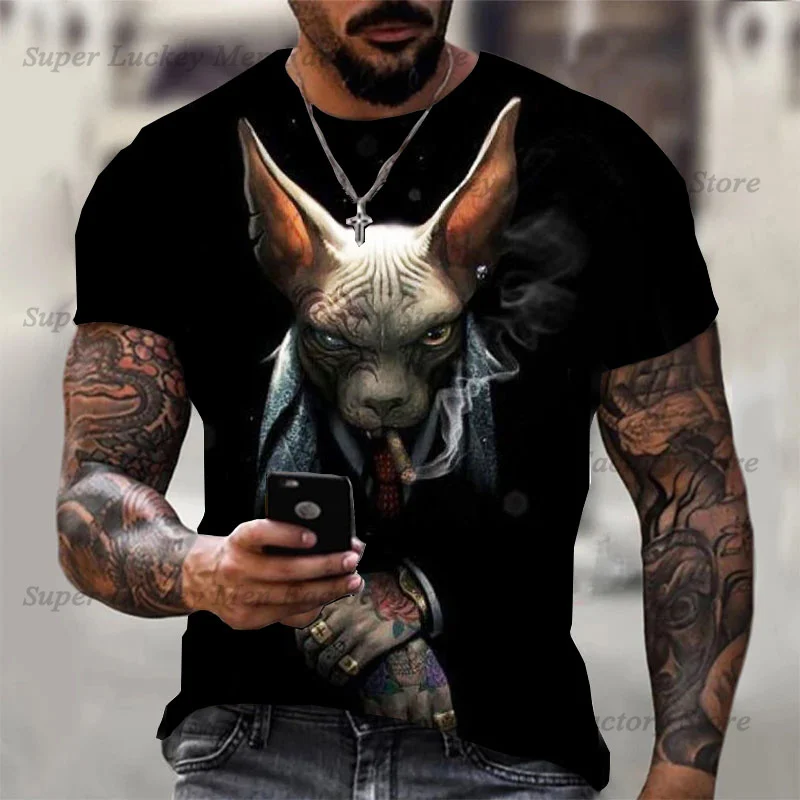 Men's Trend Personality TShirt 3D Wolf Lion Dog Animal Pattern Print T-shirt Fashion Cool Funny Men Summer Top Oversized TShirts
Men's Trend Personality TShirt 3D Wolf Lion Dog Animal Pattern Print T-shirt Fashion Cool Funny Men Summer Top Oversized TShirts
