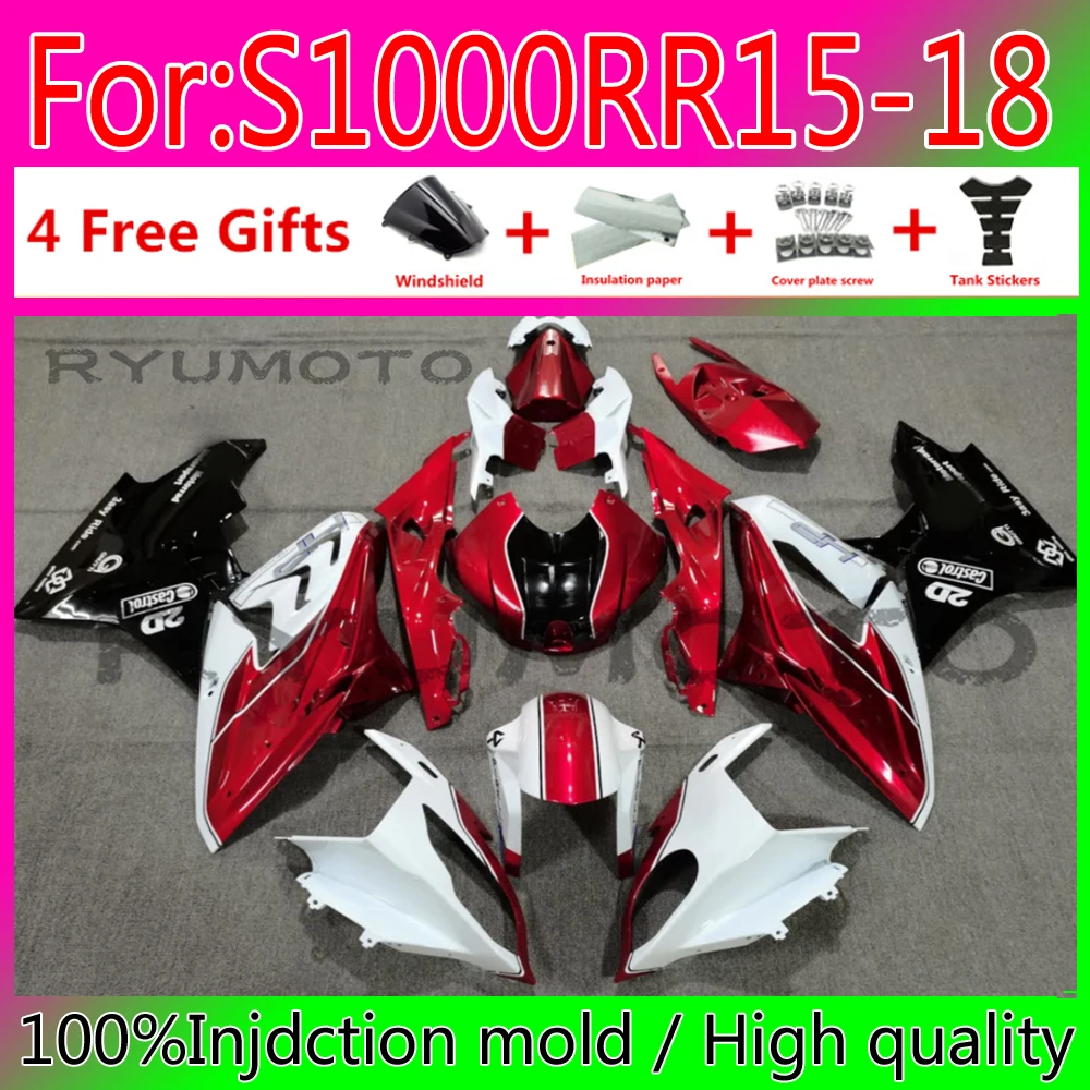 Motorcycle Fairing For bmw s1000rr 2015 2016 2017 2018 Fairings kit bodywork ABS Plastic for BMW S1000RR 15 16 17 18 red silver
Motorcycle Fairing For bmw s1000rr 2015 2016 2017 2018 Fairings kit bodywork ABS Plastic for BMW S1000RR 15 16 17 18 red silver