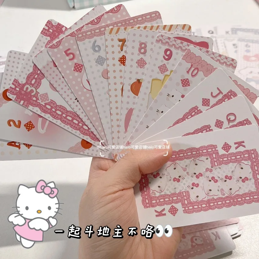 100% ПВХ Sanrio HELLO KT Kuromi Cinnamoroll шаблон пластиковые водонепроницаемые взрослые игральные карты игры в покер кардрированные Фотообои
100% ПВХ Sanrio HELLO KT Kuromi Cinnamoroll шаблон пластиковые водонепроницаемые взрослые игральные карты игры в покер кардрированные Фотообои