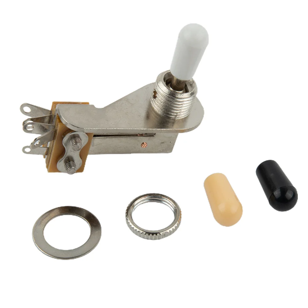 Guitar Kits Switch & Tips Right Angle Toggle Switch Approx.20g Electric Guitar Switch Gear Pickup Selector 3 Way
Guitar Kits Switch & Tips Right Angle Toggle Switch Approx.20g Electric Guitar Switch Gear Pickup Selector 3 Way