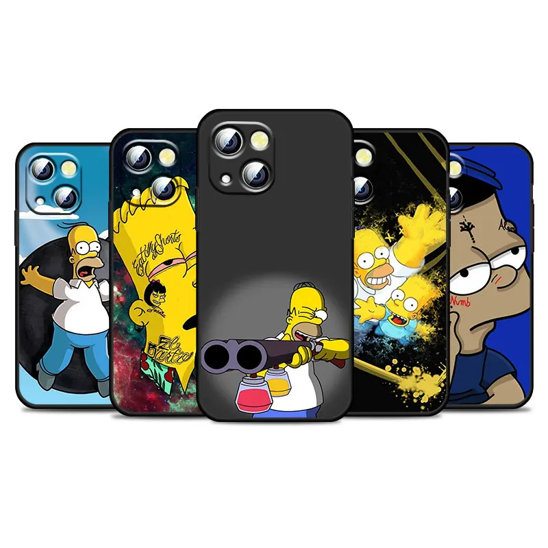 The Simpsons cartoon For Apple iPhone 13 12 11 Pro mini XS MAX XR X 7 8 6 5S Plus Silicone Soft Black Phone Case
The Simpsons cartoon For Apple iPhone 13 12 11 Pro mini XS MAX XR X 7 8 6 5S Plus Silicone Soft Black Phone Case