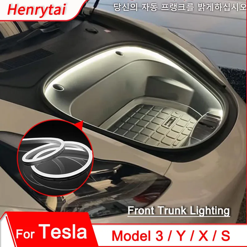 Tesla Front Trunk Light Decorative Strips For Model 3 Y X S Car LED Intelligent Interior Light Bar Accessories
Tesla Front Trunk Light Decorative Strips For Model 3 Y X S Car LED Intelligent Interior Light Bar Accessories