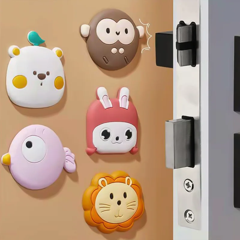Cartoon Self Adhesive Silicone Door Stopper Thicken Collision Avoidance Door Handle Bumper Crash Pad Guard Wall Protector
Cartoon Self Adhesive Silicone Door Stopper Thicken Collision Avoidance Door Handle Bumper Crash Pad Guard Wall Protector