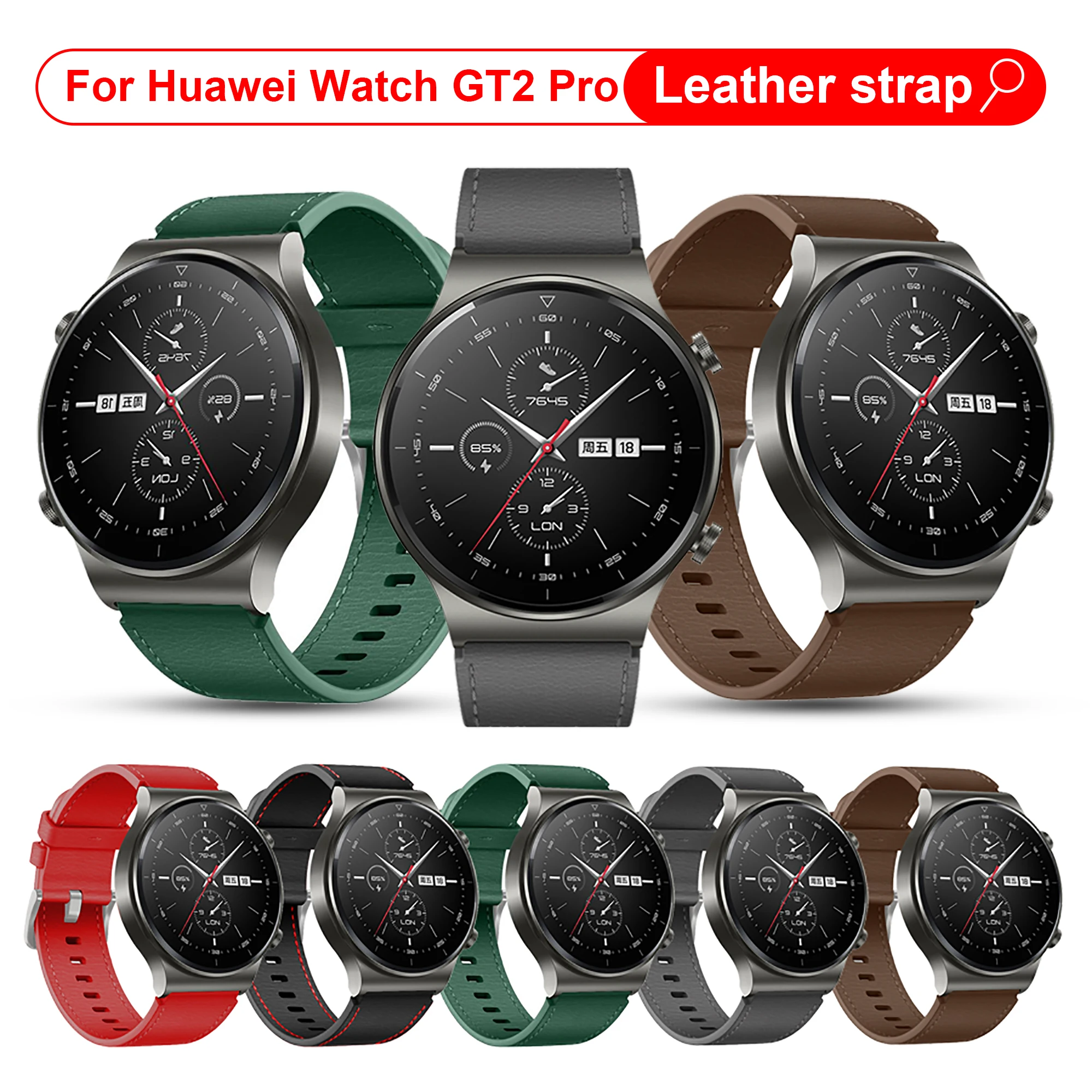 22mm Smart watch Leather Strap for Huawei GT2 Pro watch Band Bracelet for Huawei watch gt3 gt2 pro 46mm Amazfit GTR 4 Correa
22mm Smart watch Leather Strap for Huawei GT2 Pro watch Band Bracelet for Huawei watch gt3 gt2 pro 46mm Amazfit GTR 4 Correa