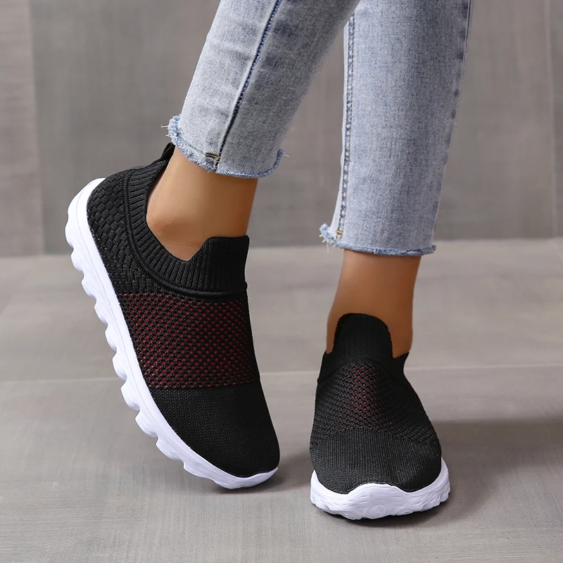 Mesh Women Fashion Vulcanized Sneakers Platform Solid Color Flats Ladies Shoes Casual Breathable Wedges Ladies Walking Sneakers
Mesh Women Fashion Vulcanized Sneakers Platform Solid Color Flats Ladies Shoes Casual Breathable Wedges Ladies Walking Sneakers